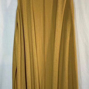 LuLaRoe Cardigan Sz. L Yellow Ochre